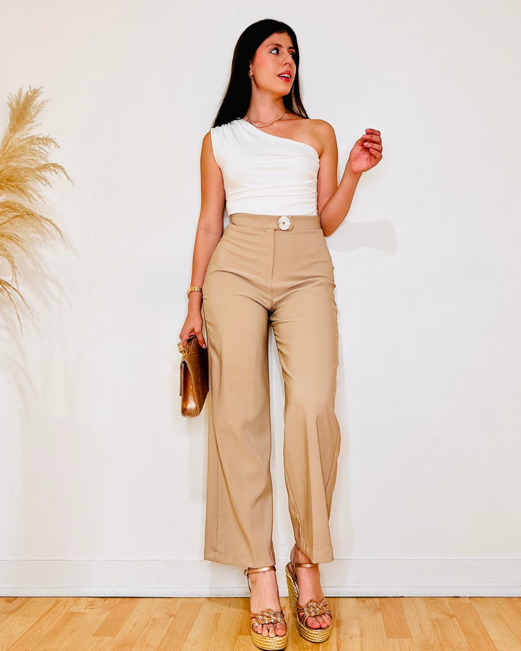 Pantalón Getsy Camel