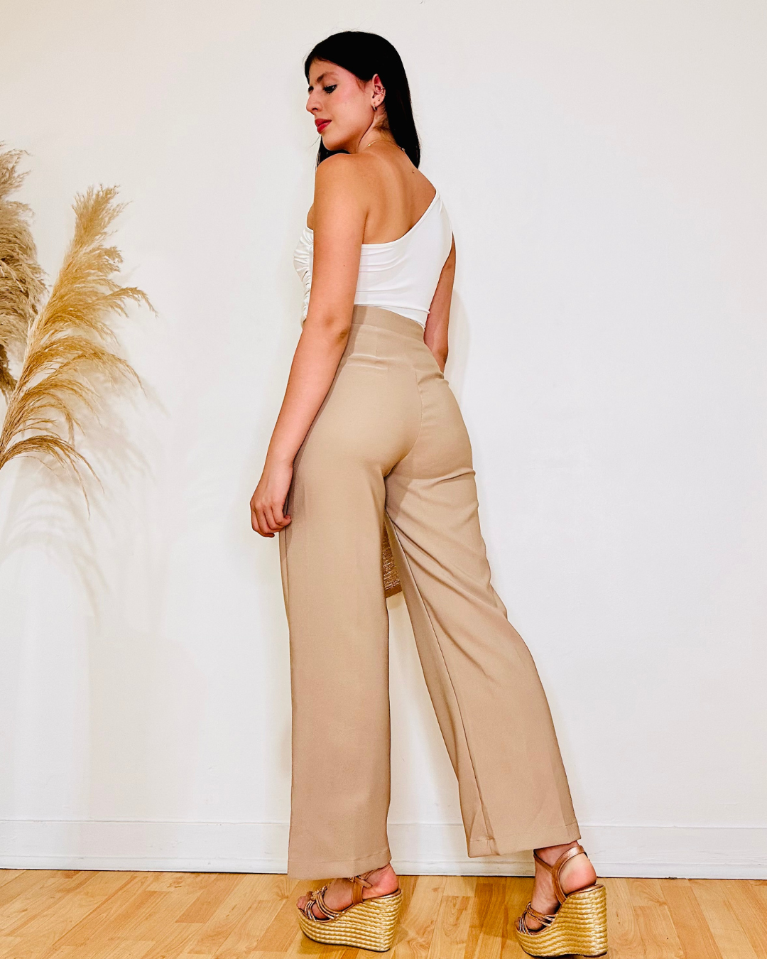 Pantalón Getsy Camel
