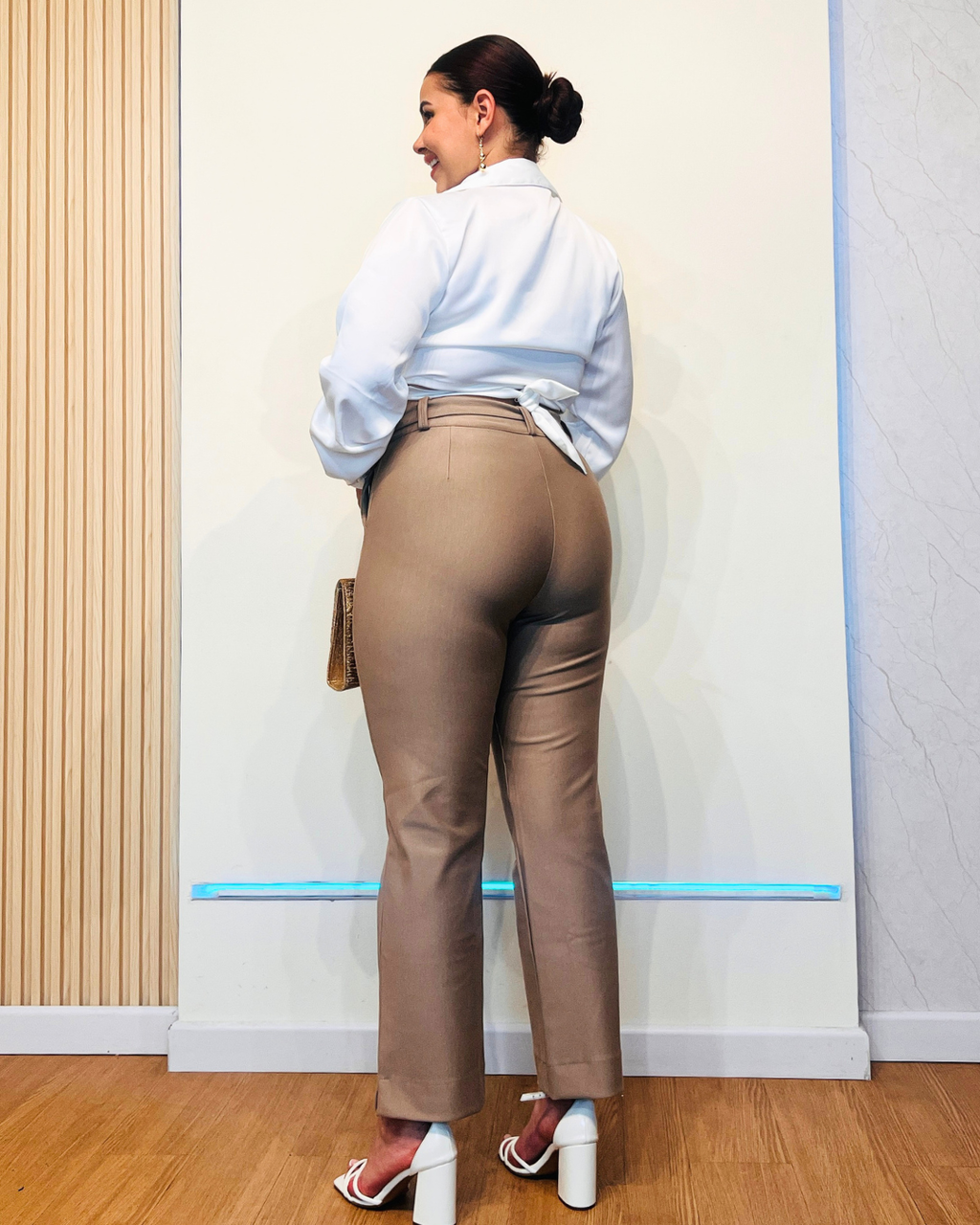 Pantalón Laura Camel