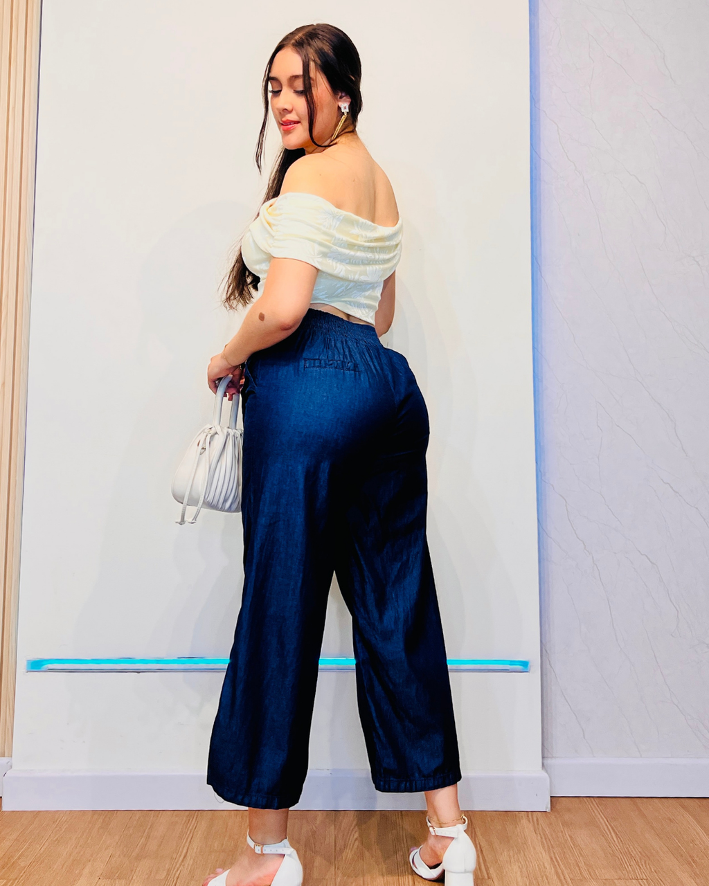 Pantalón Liana Azul