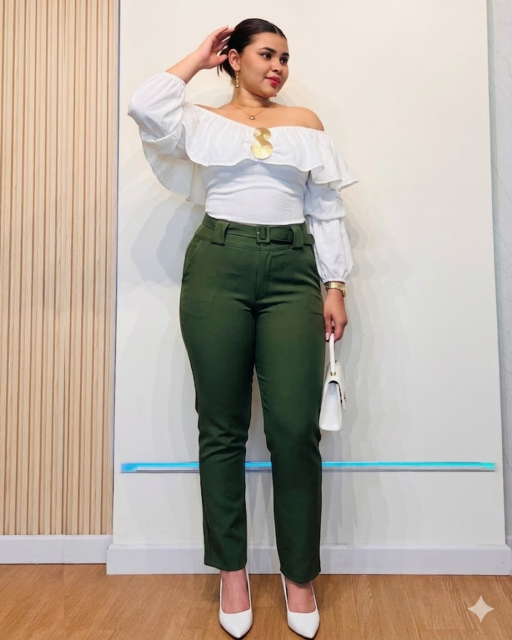 Pantalón Lia Verde