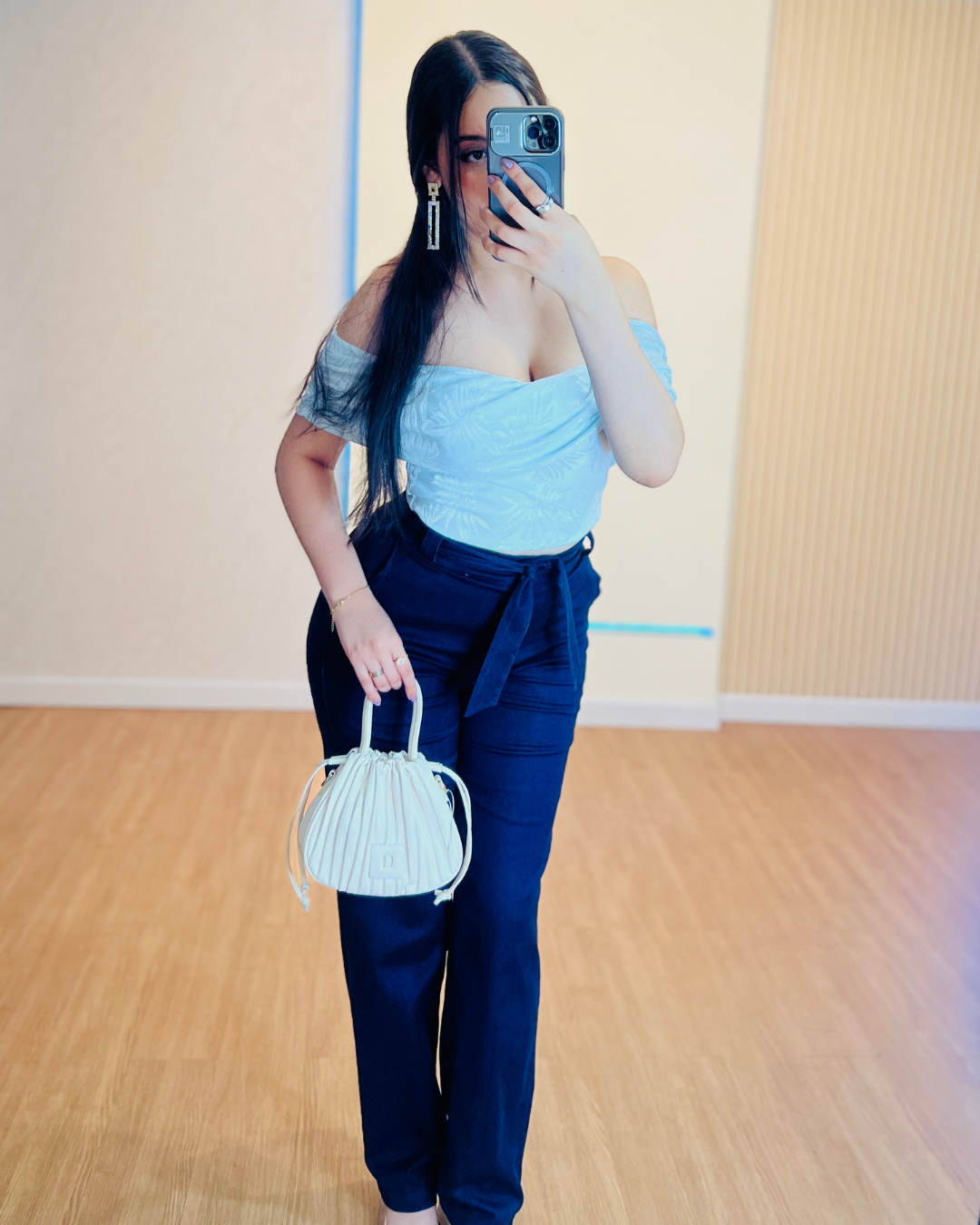 Pantalón Libia Azul