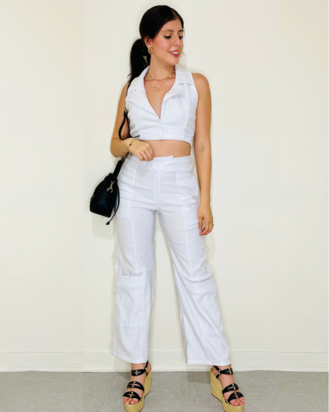 Pantalón Lirio Blanco