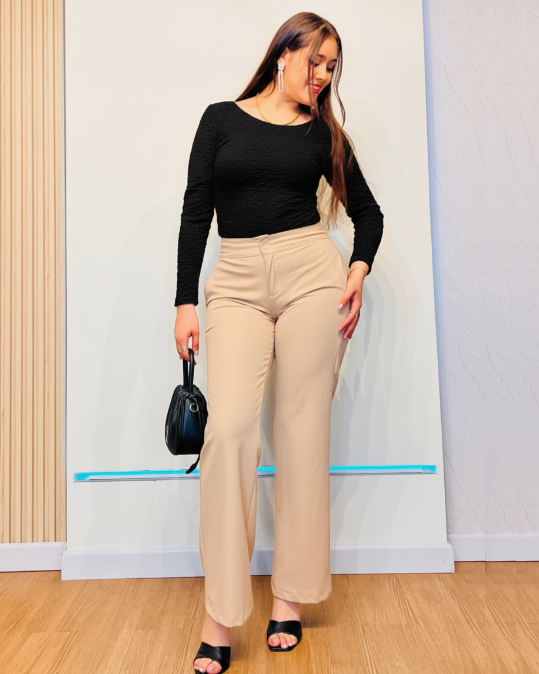 Pantalón Liseth Beige