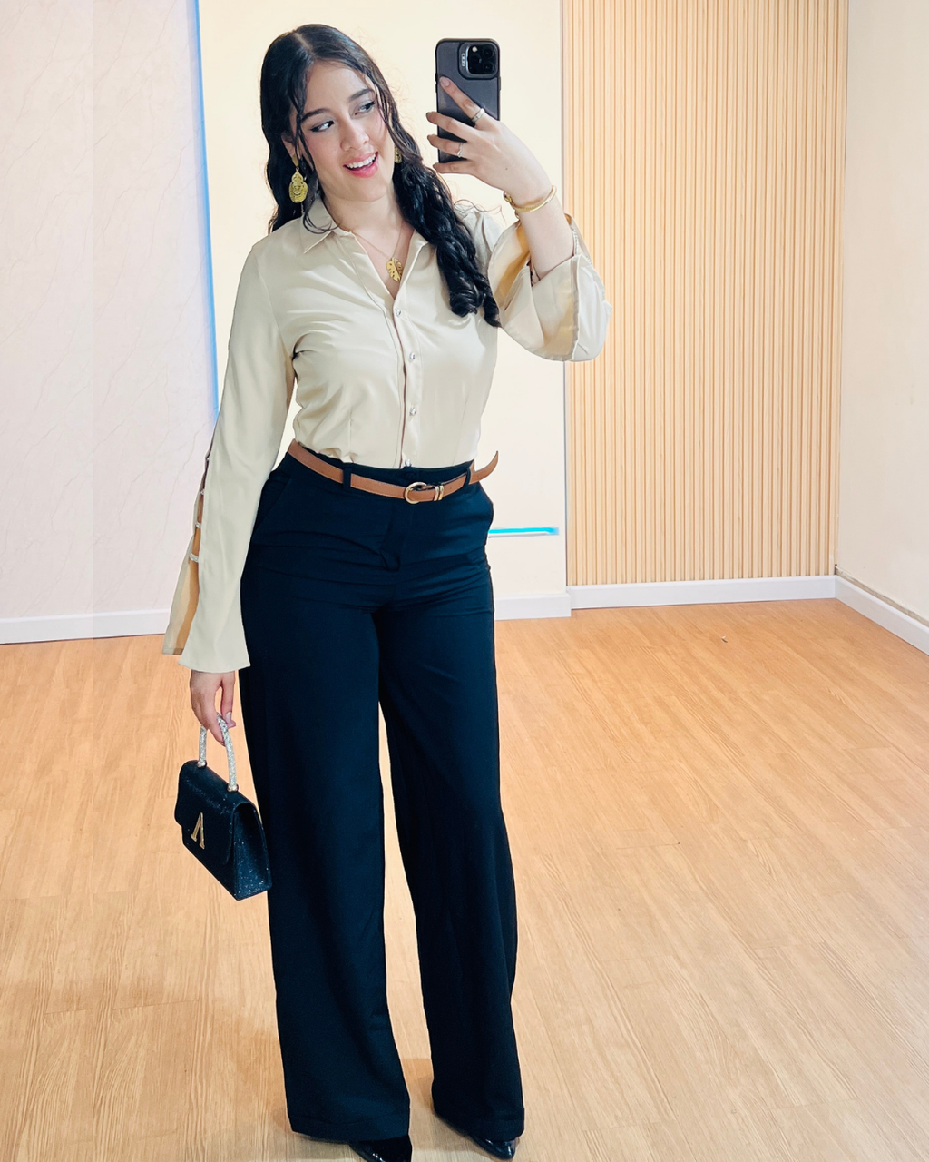 Pantalón Martina Negro