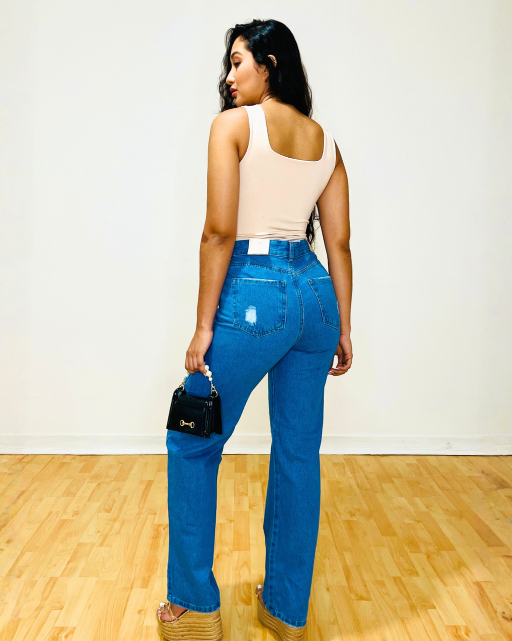 Pantalón Milan Denim Claro