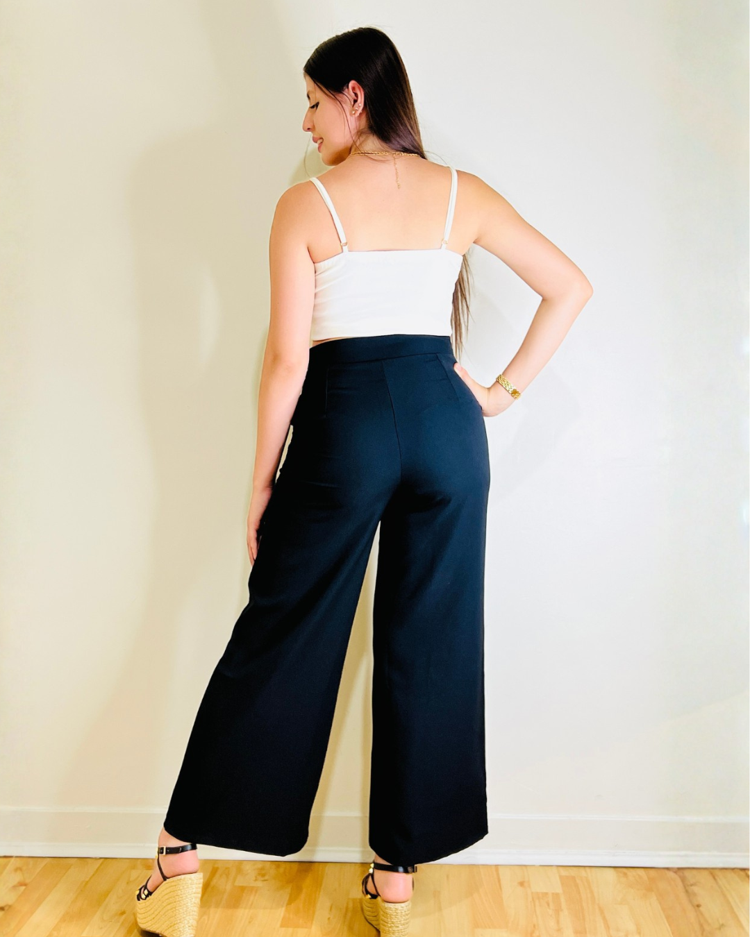 Pantalón Nathaniel Gris Negro