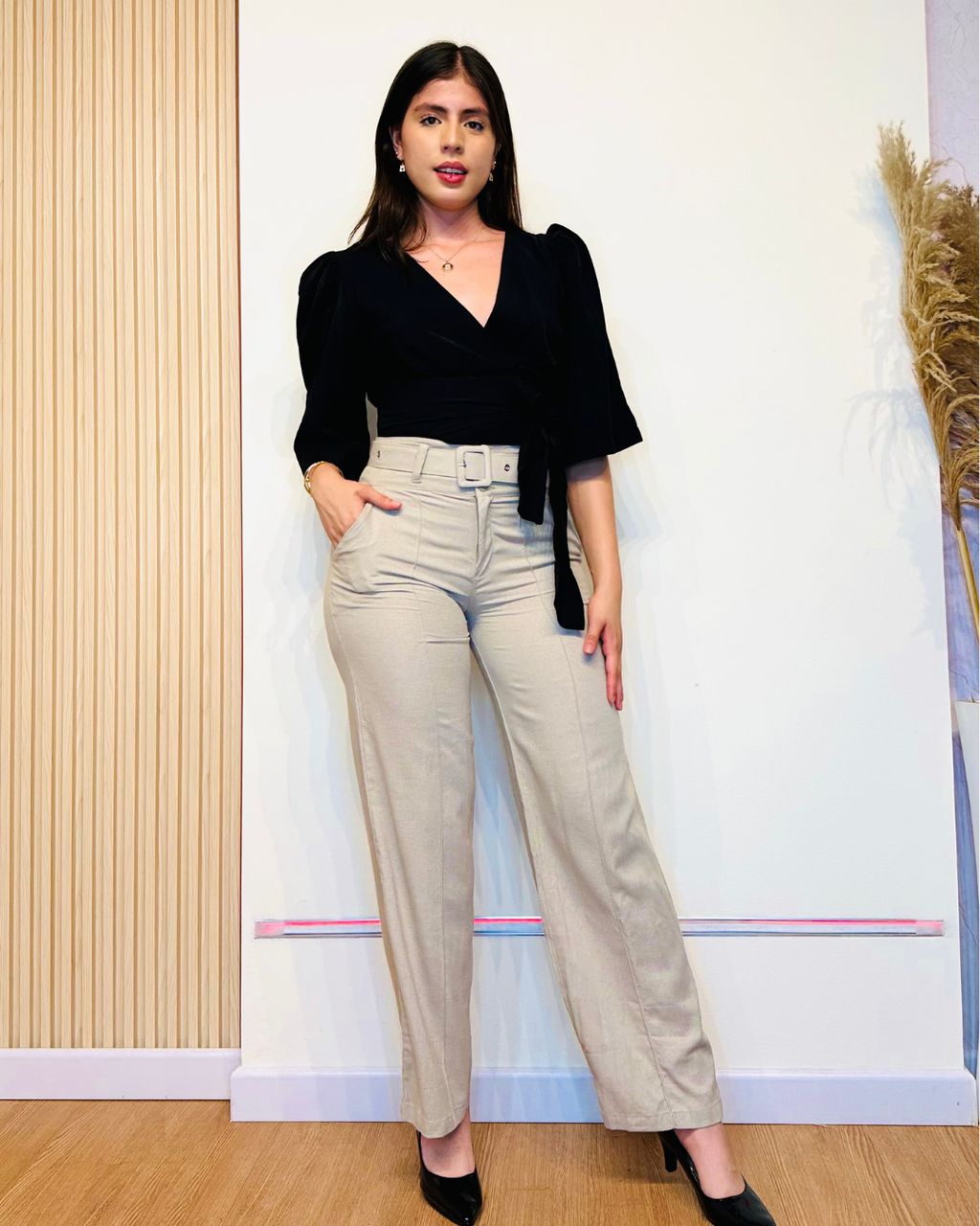 Pantalón Neira Beige