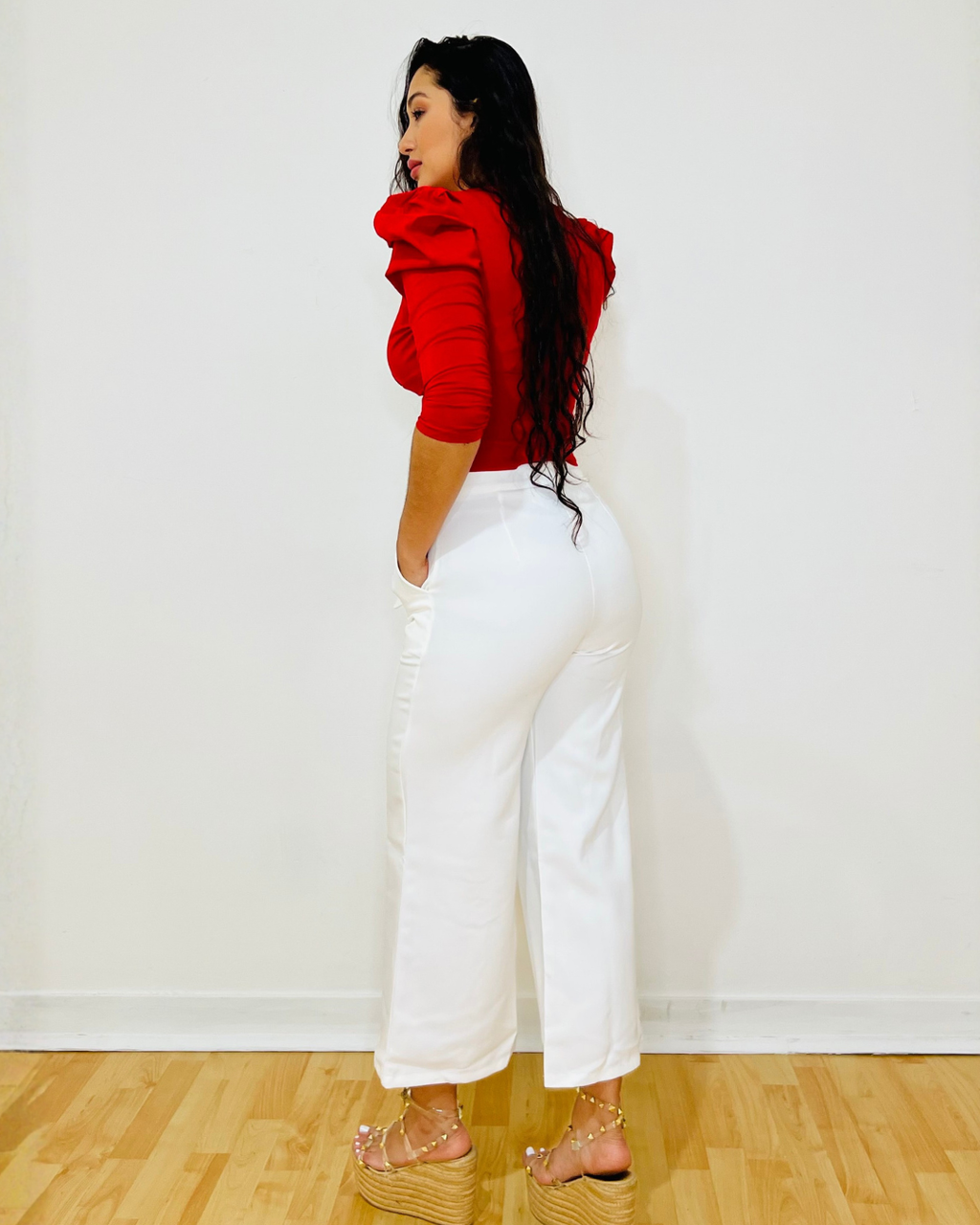 Pantalón Salome Marfil