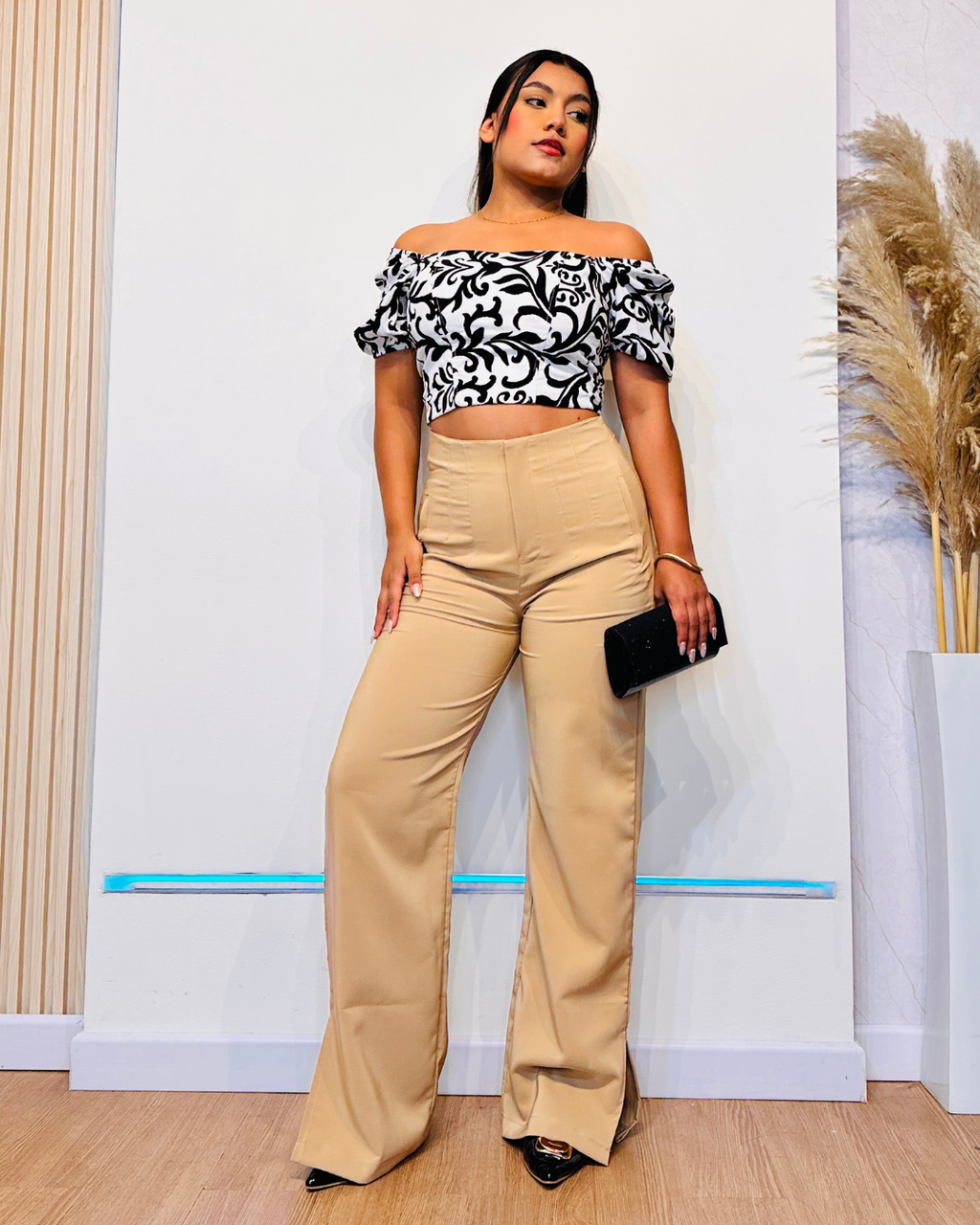 Pantalón Shaira Caqui