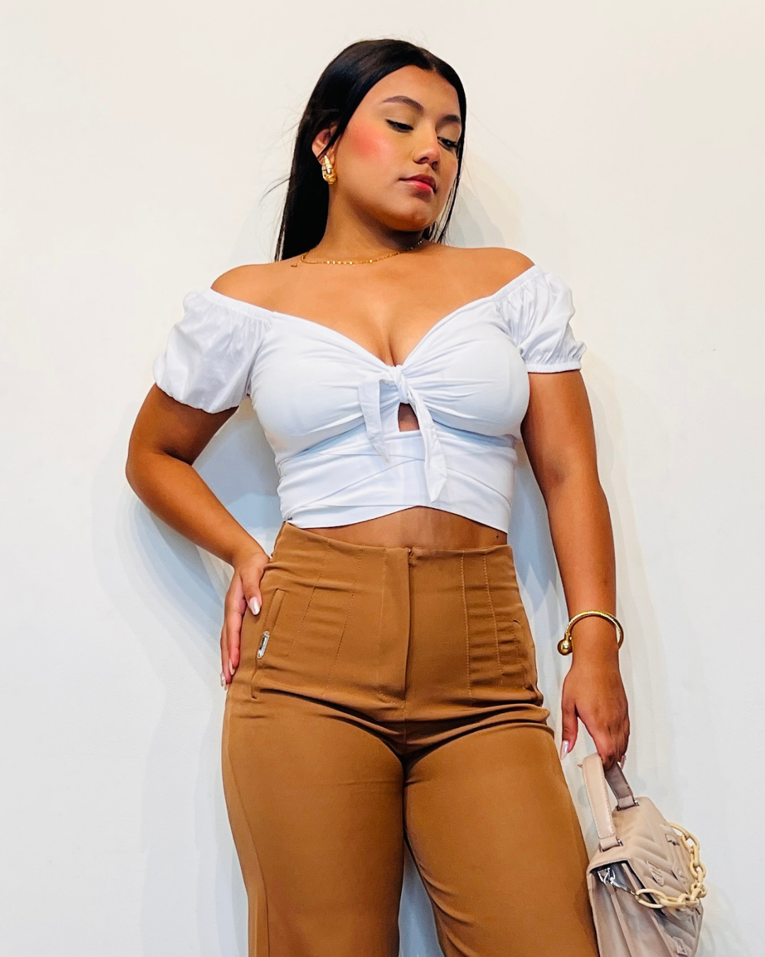 Blusa Gisella Blanco