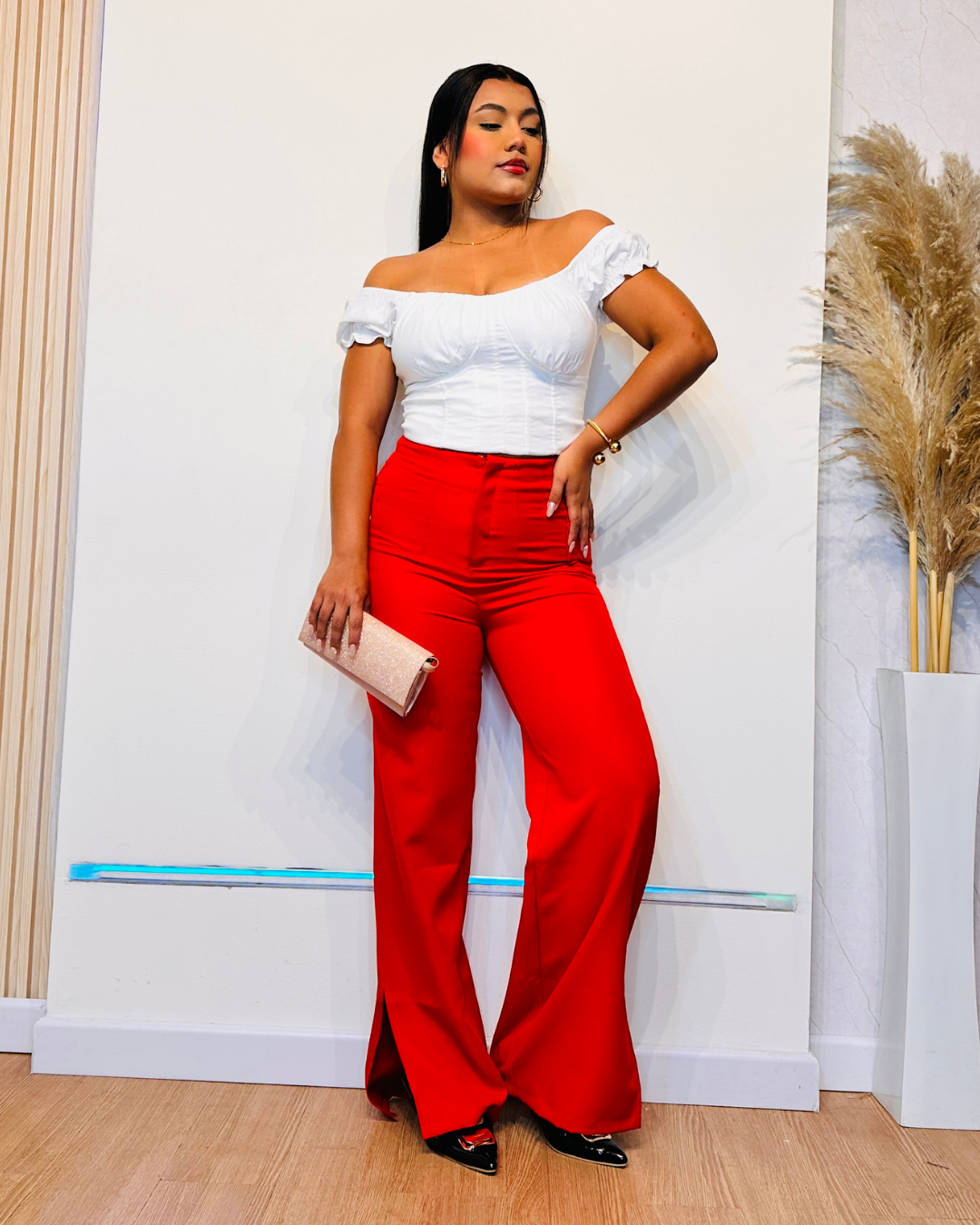 Pantalón Shaira Rojo