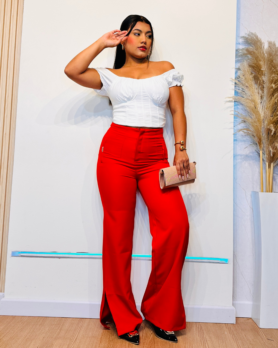 Pantalón Shaira Rojo