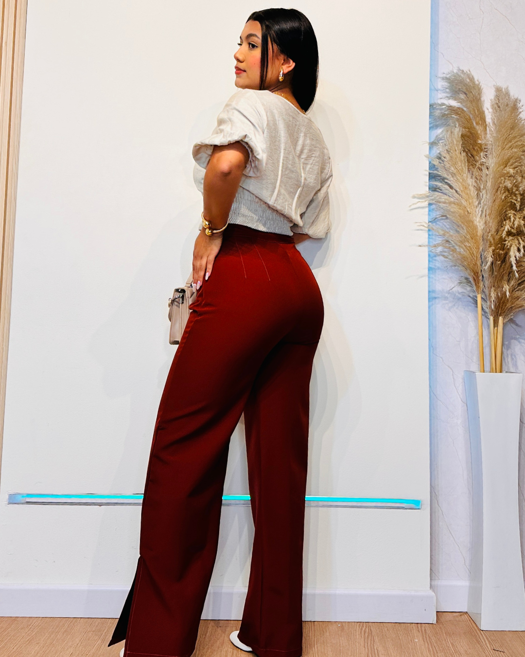 Pantalón Shaira Terracota