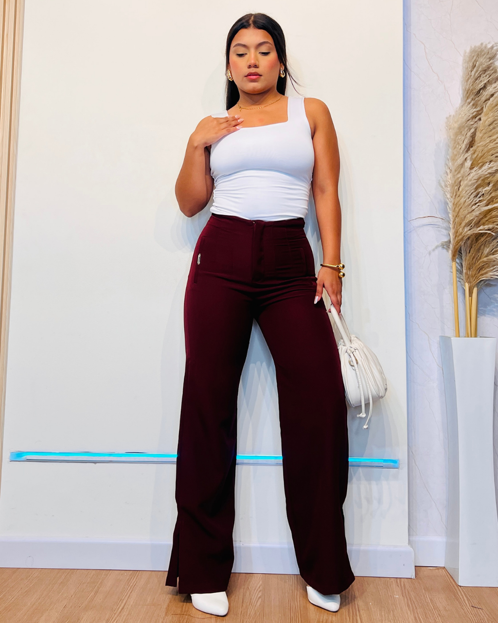 Pantalón Shaira Vinotinto