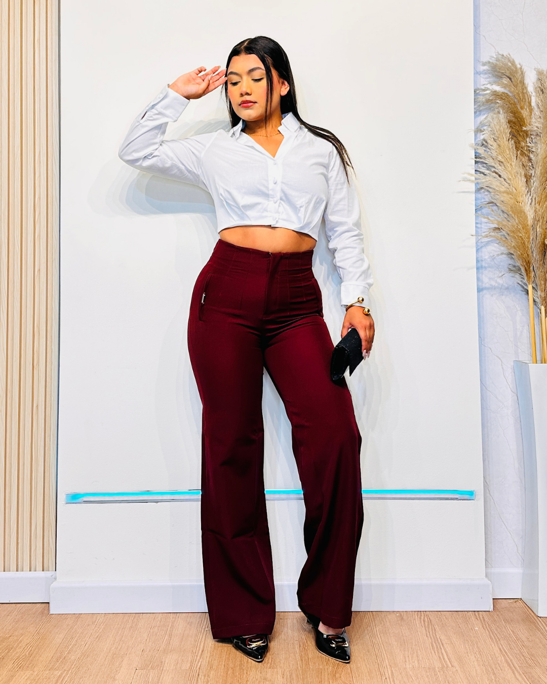 Pantalón Sheila Vinotinto