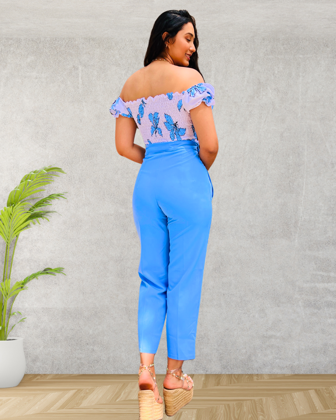 Pantalón Tania Celeste