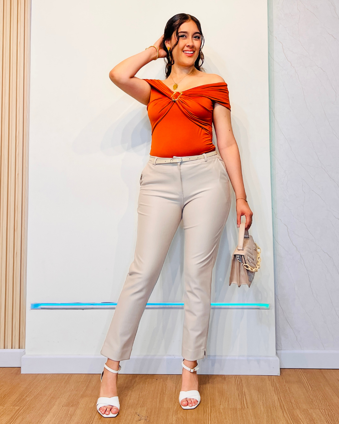 Pantalón Vero Beige