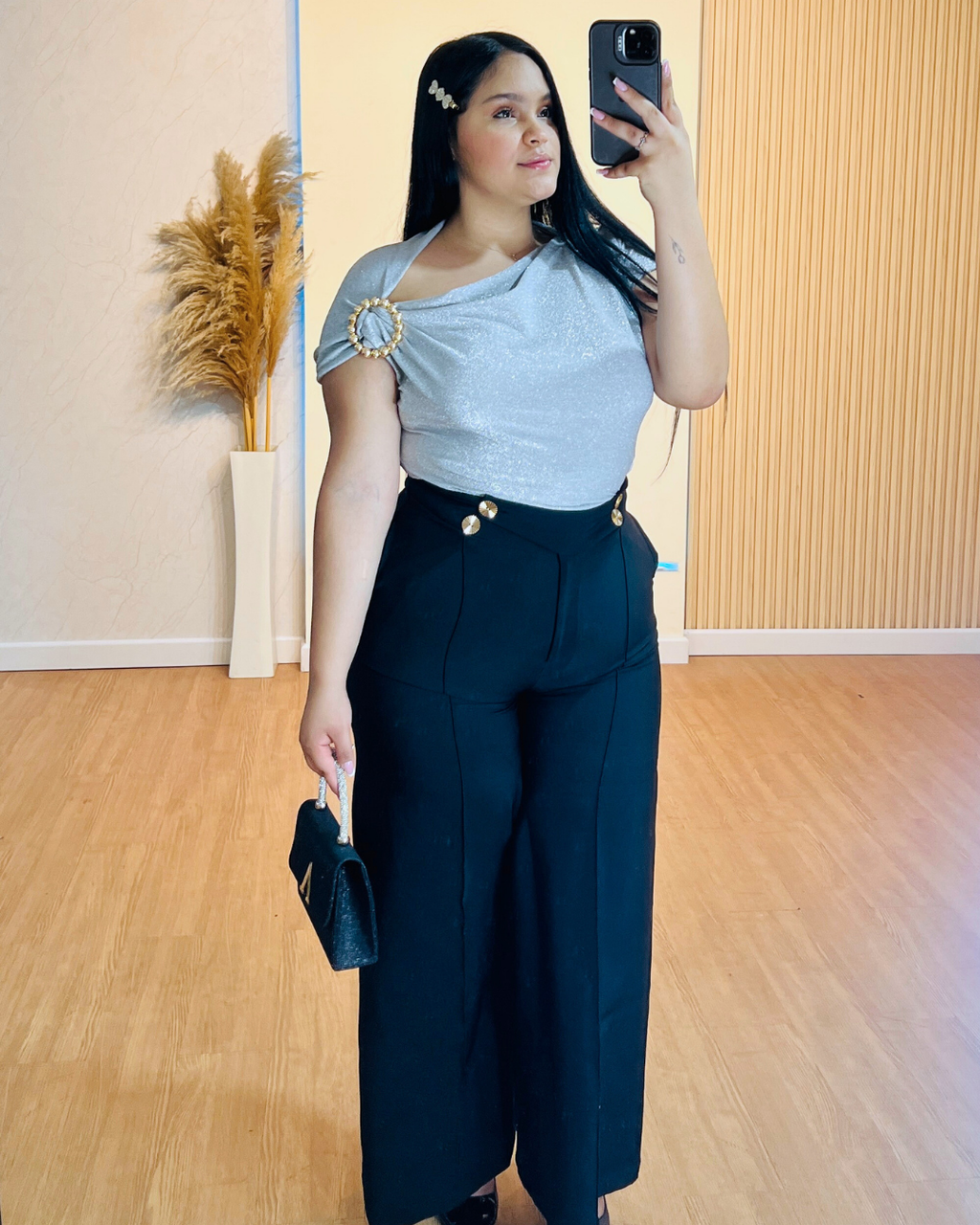 Pantalón Clara Negro