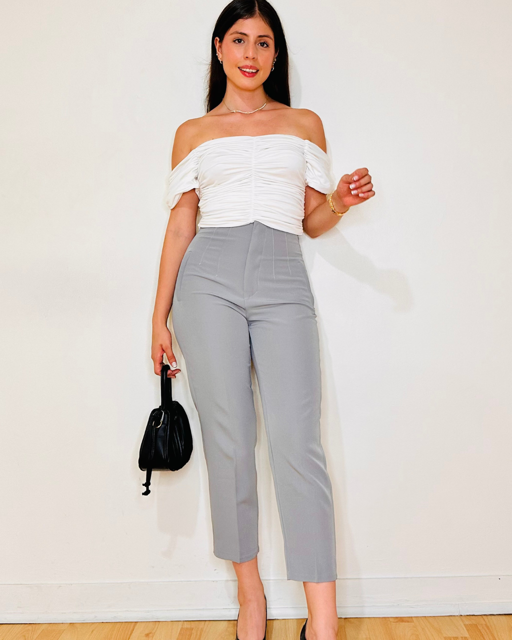 Pantalón Tania Gris