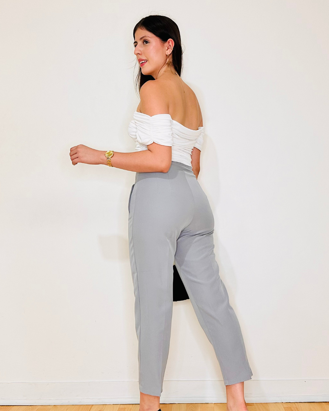 Pantalón Tania Gris