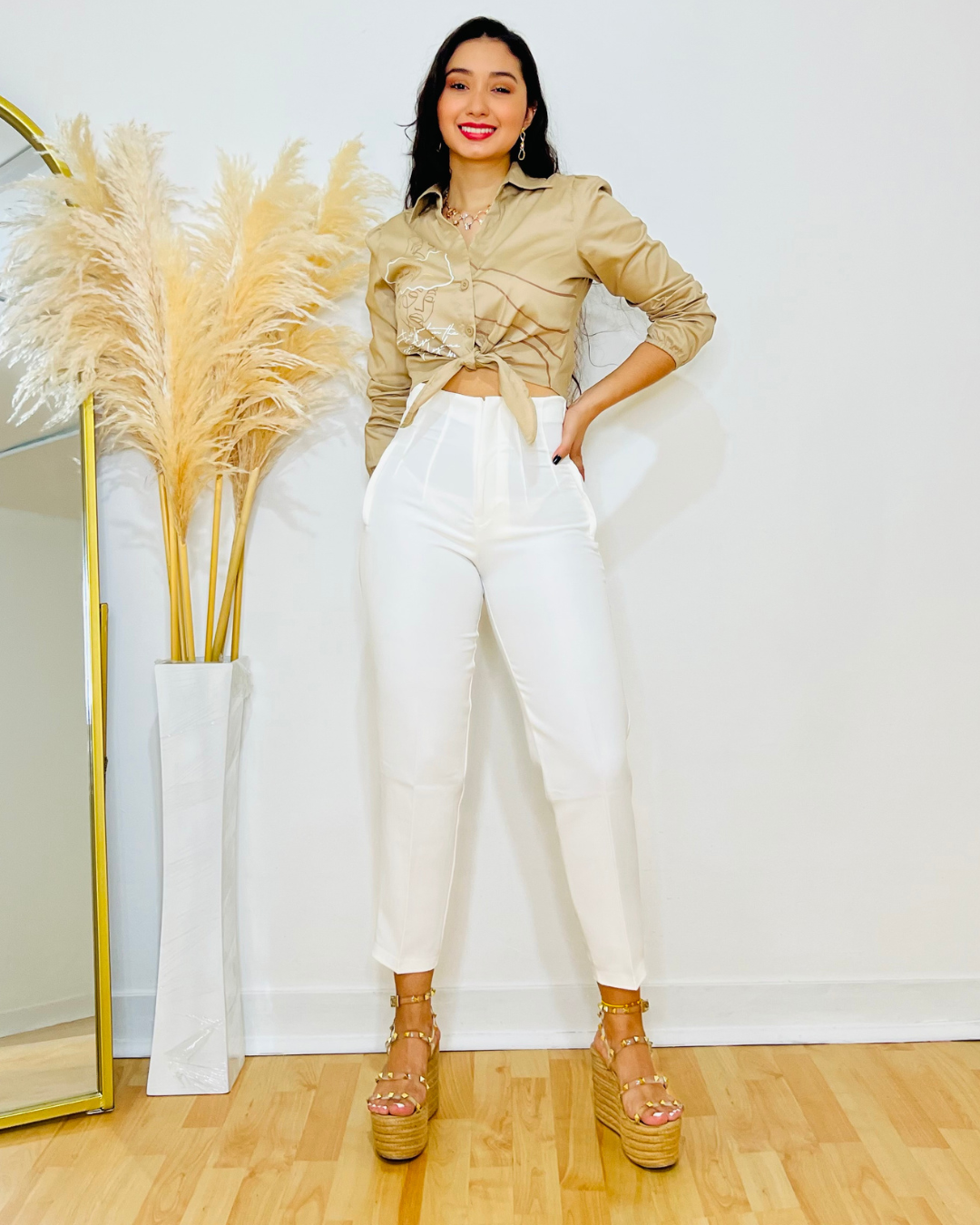 Pantalón Tania Marfil