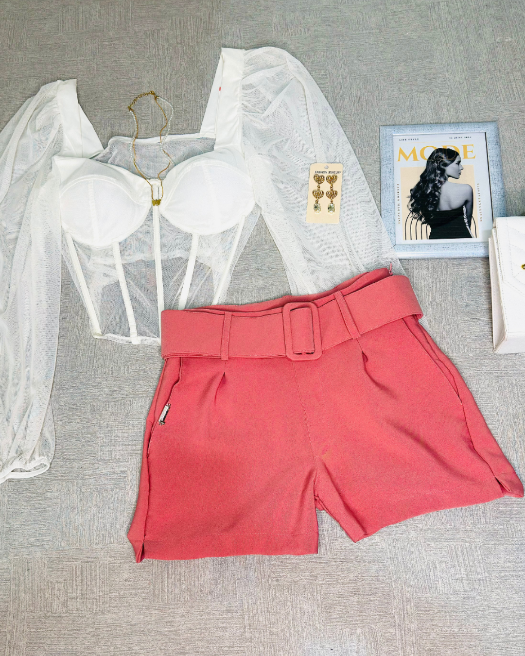 Short Venecia Rosado