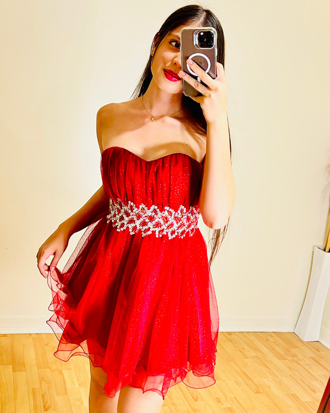 Vestido Londy Rojo