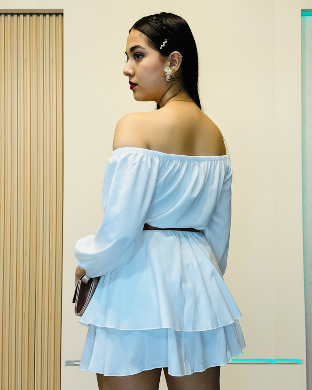 Vestido Abby Marfil