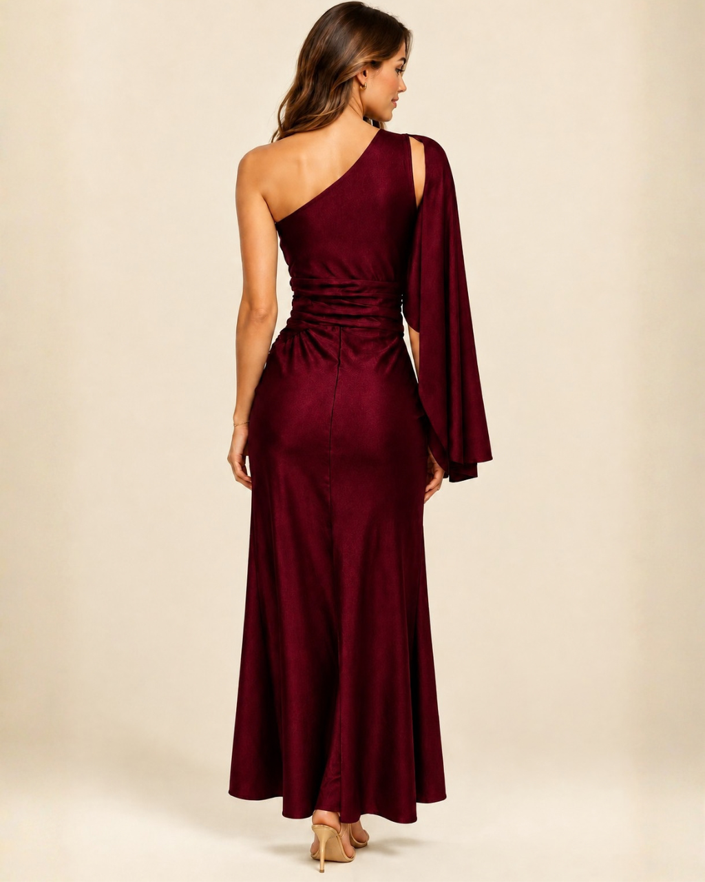 Vestido Ally Vinotinto
