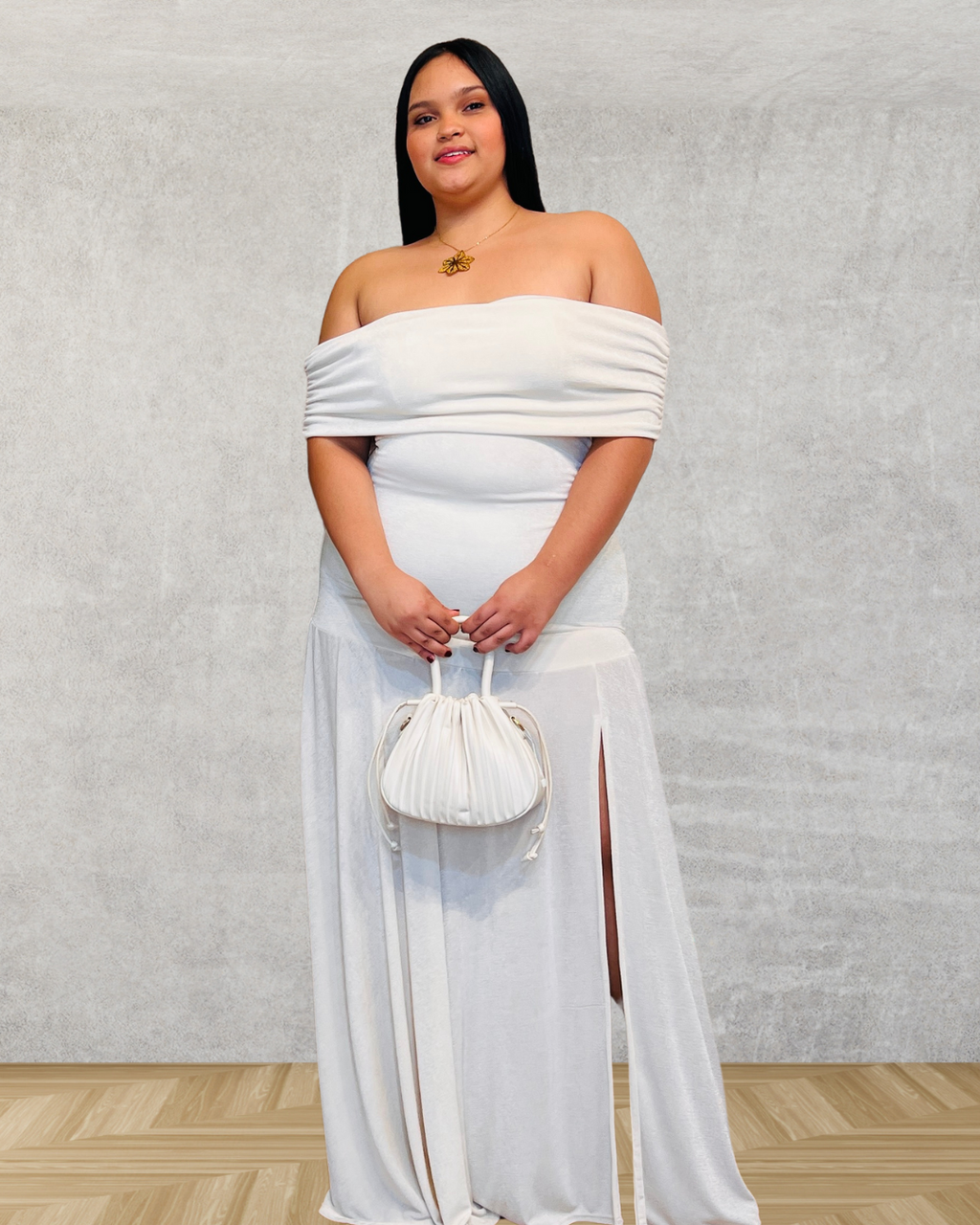 Vestido Angela Crema