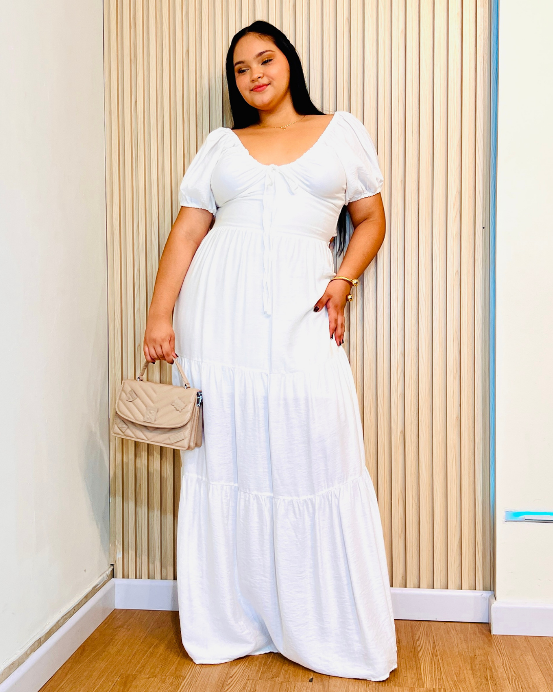 Vestido Anita Marfil