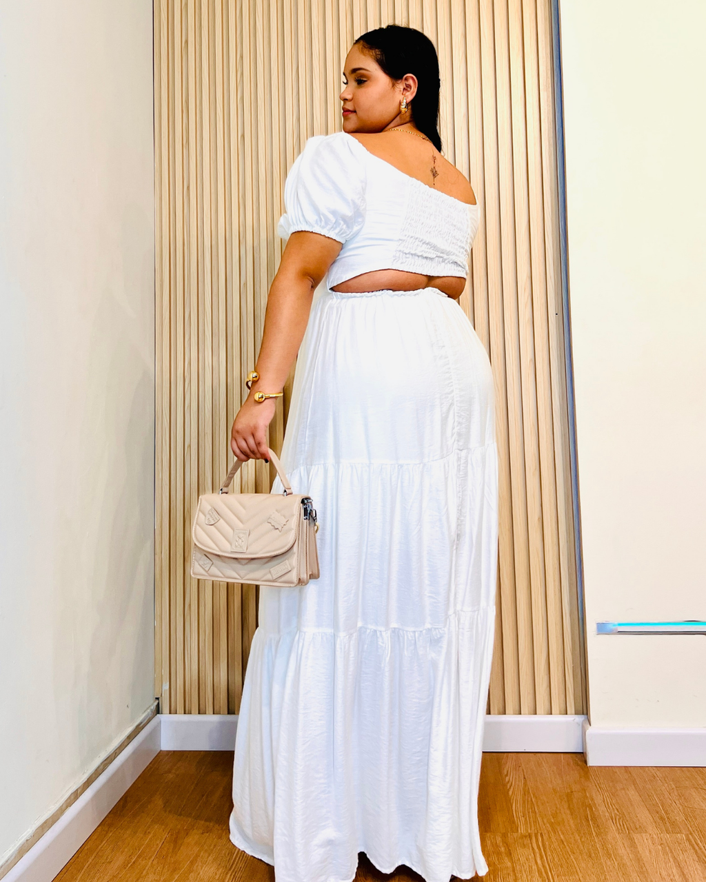 Vestido Anita Marfil