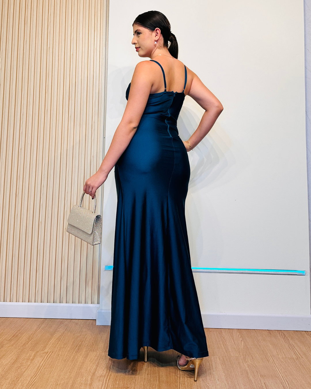 Vestido Antonella Petroleo