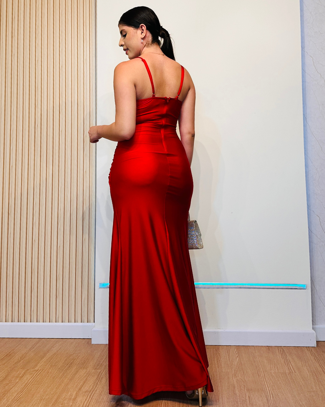 Vestido Antonella Rojo