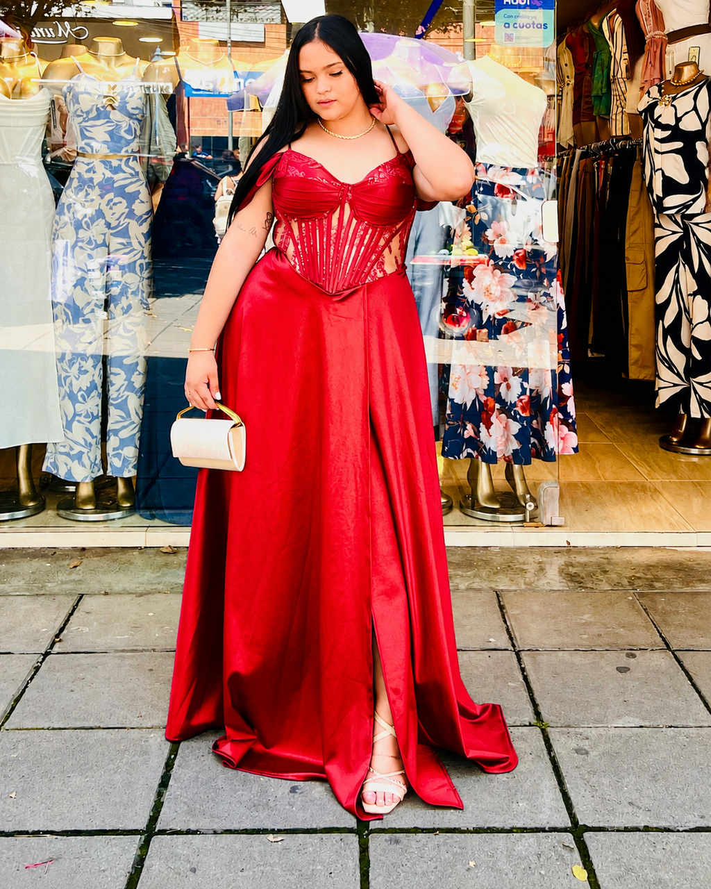 Vestido Arianne Rojo