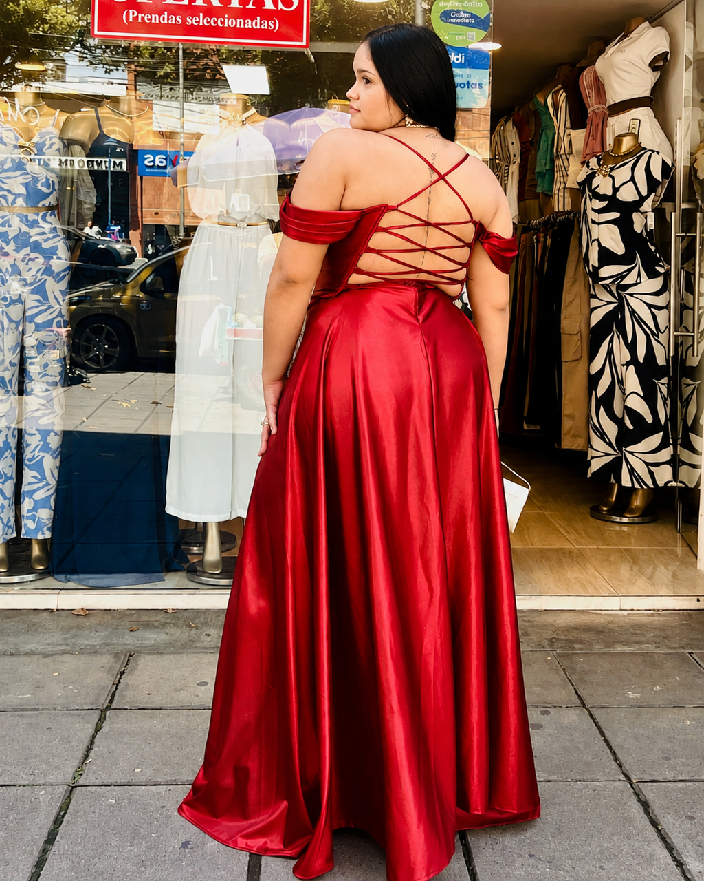 Vestido Arianne Rojo
