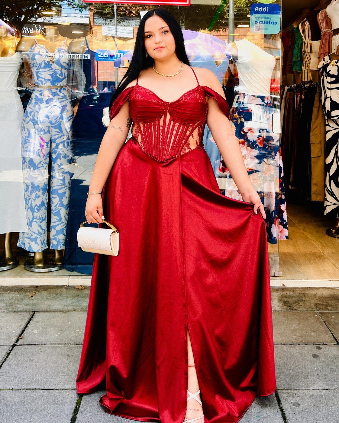Vestido Arianne Rojo
