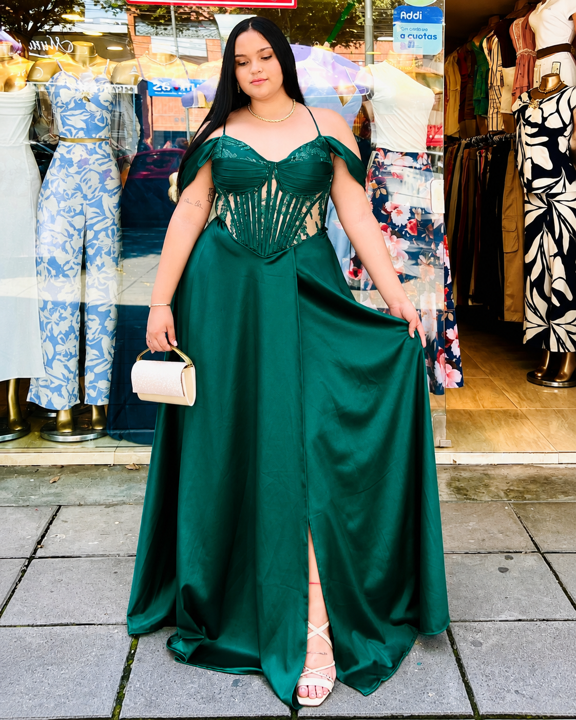 Vestido Arianne Verde