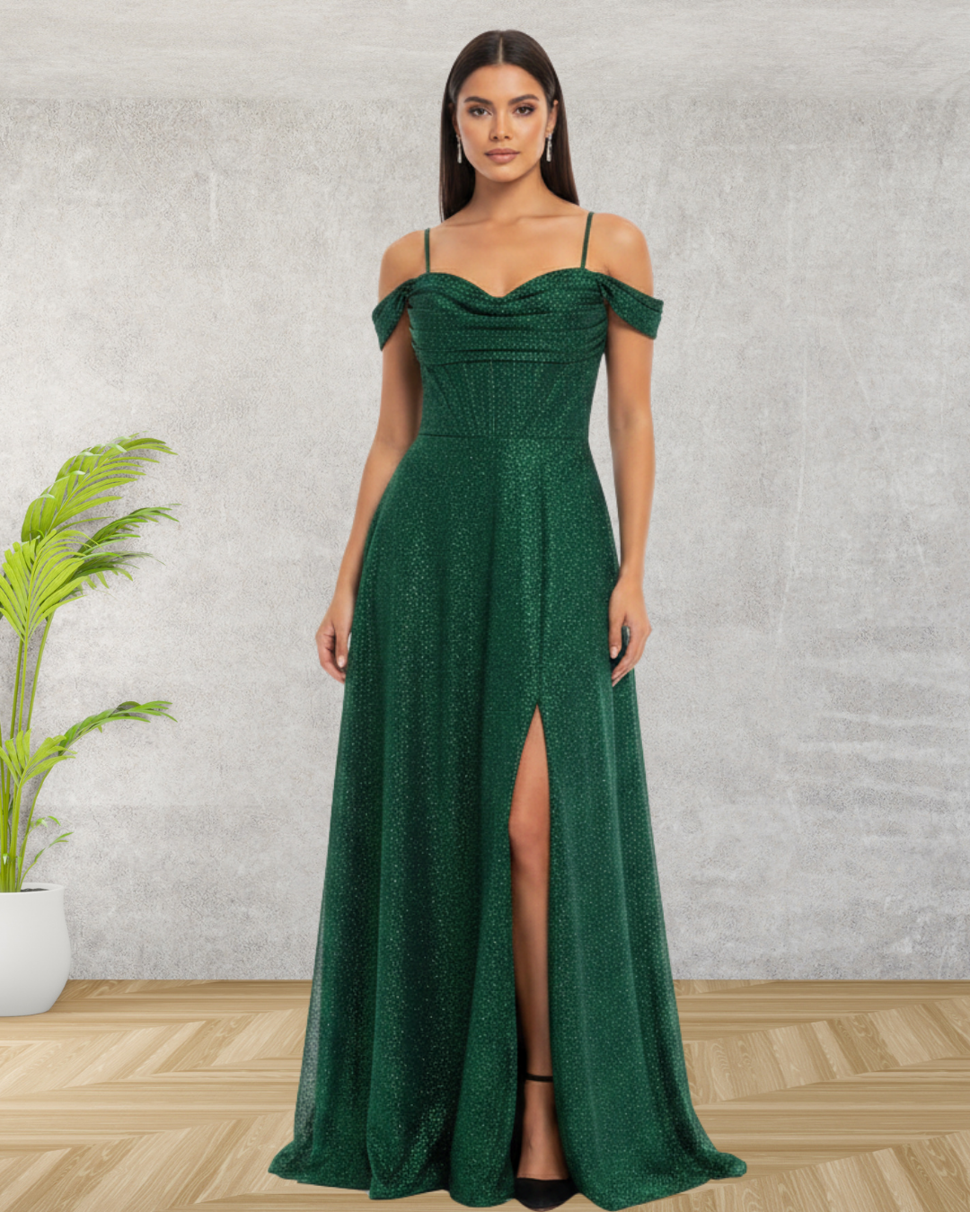Vestido Aurora Verde