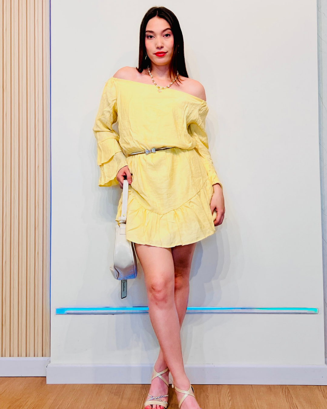 Vestido Flor Amarillo