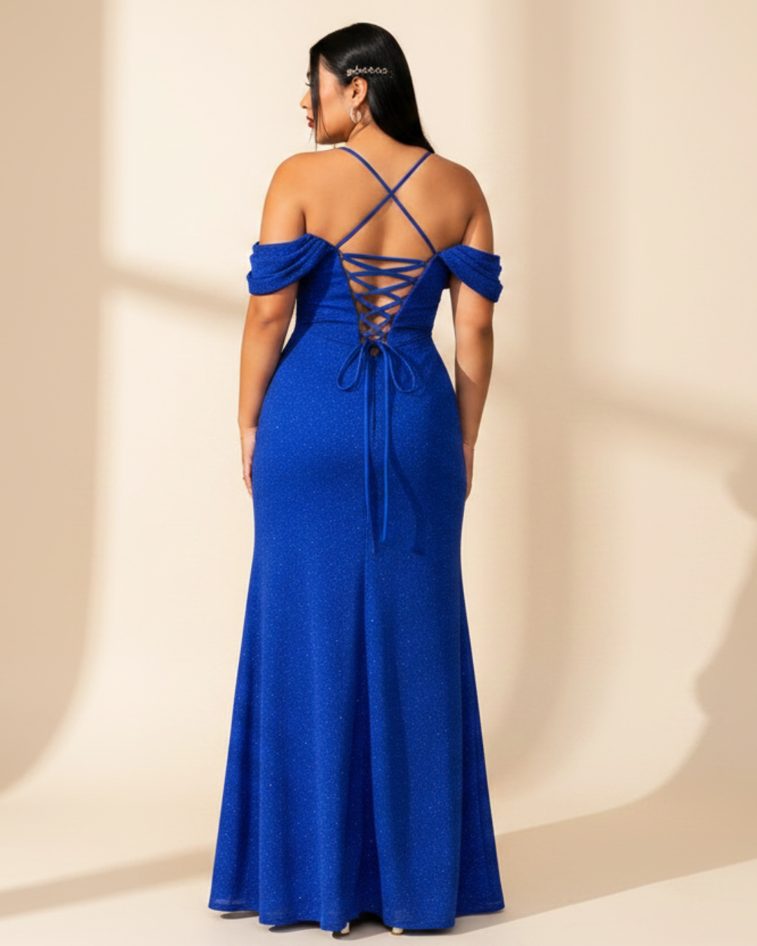 Vestido Amira Azul rey