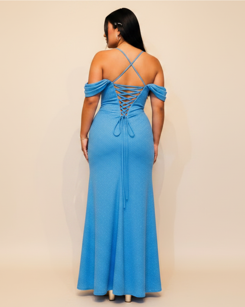 Vestido Amira Celeste
