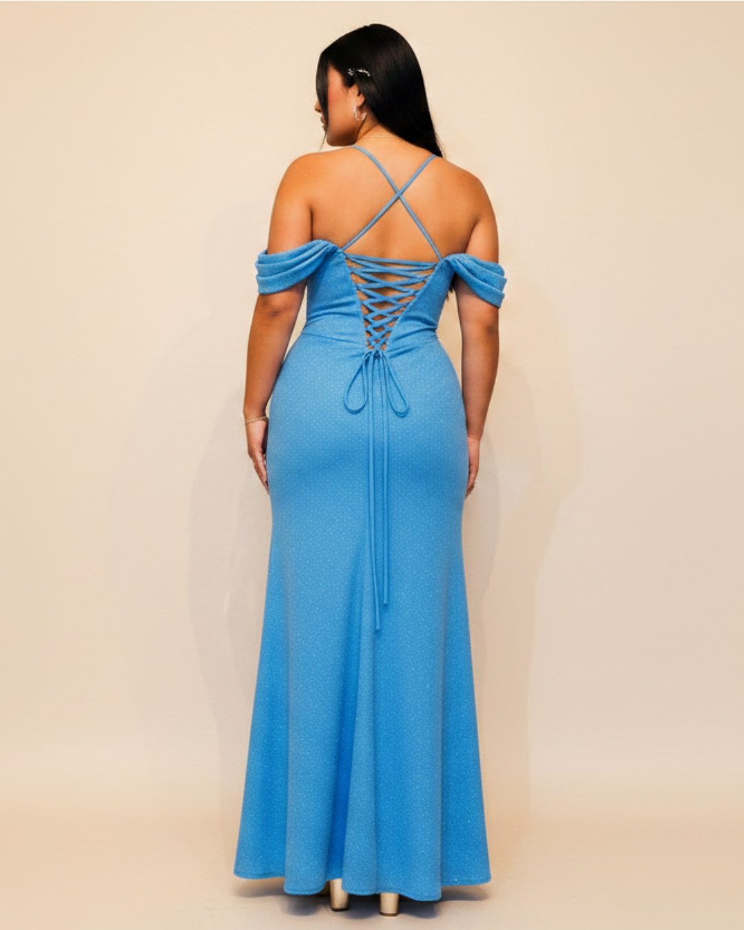Vestido Amira Celeste