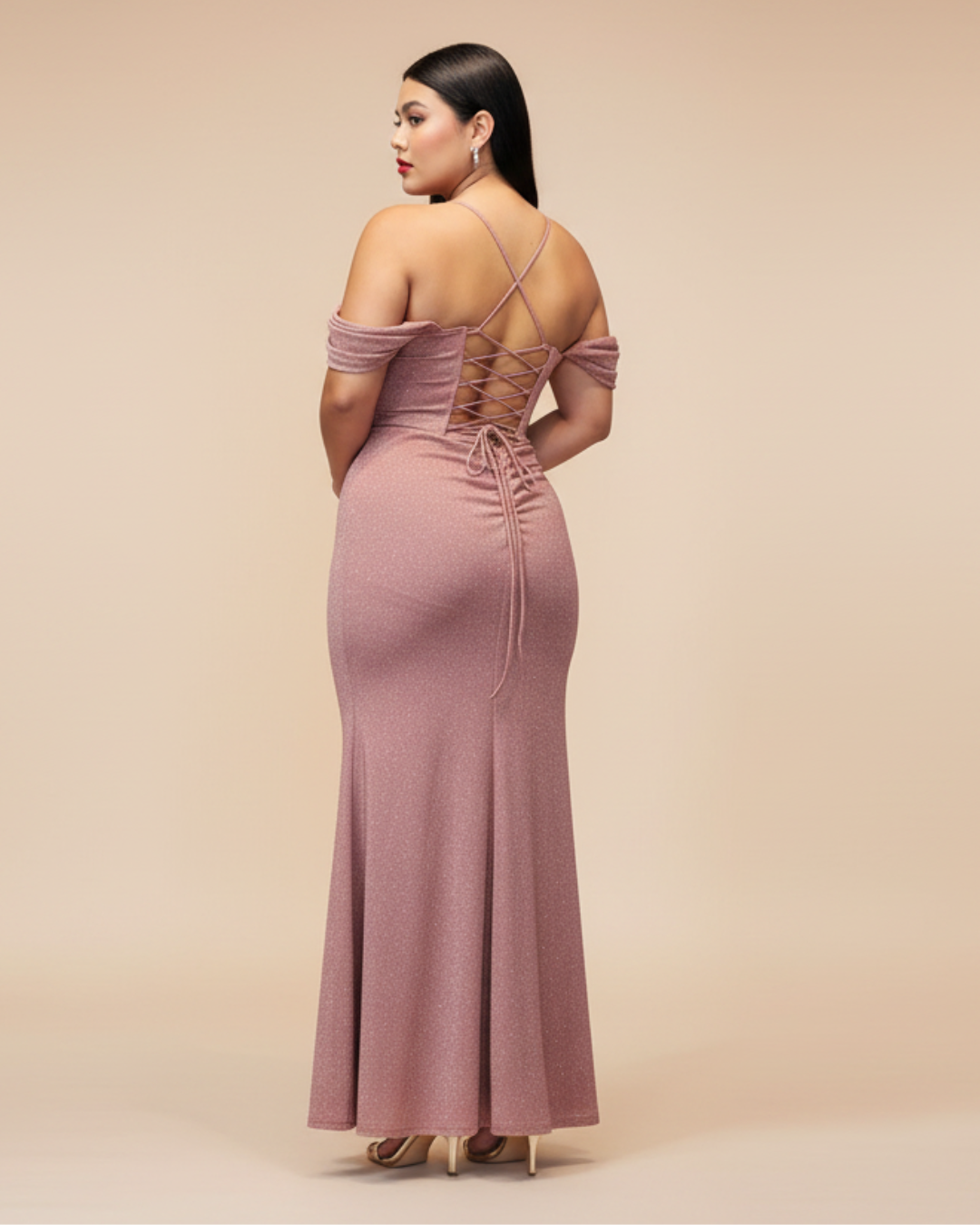 Vestido Amira Rosado