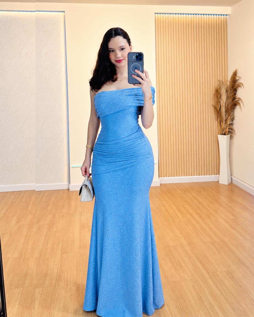 Vestido Layla Celeste