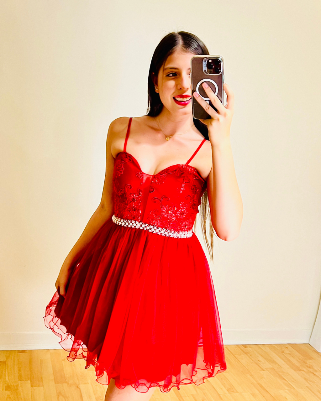 Vestido Mikela Rojo