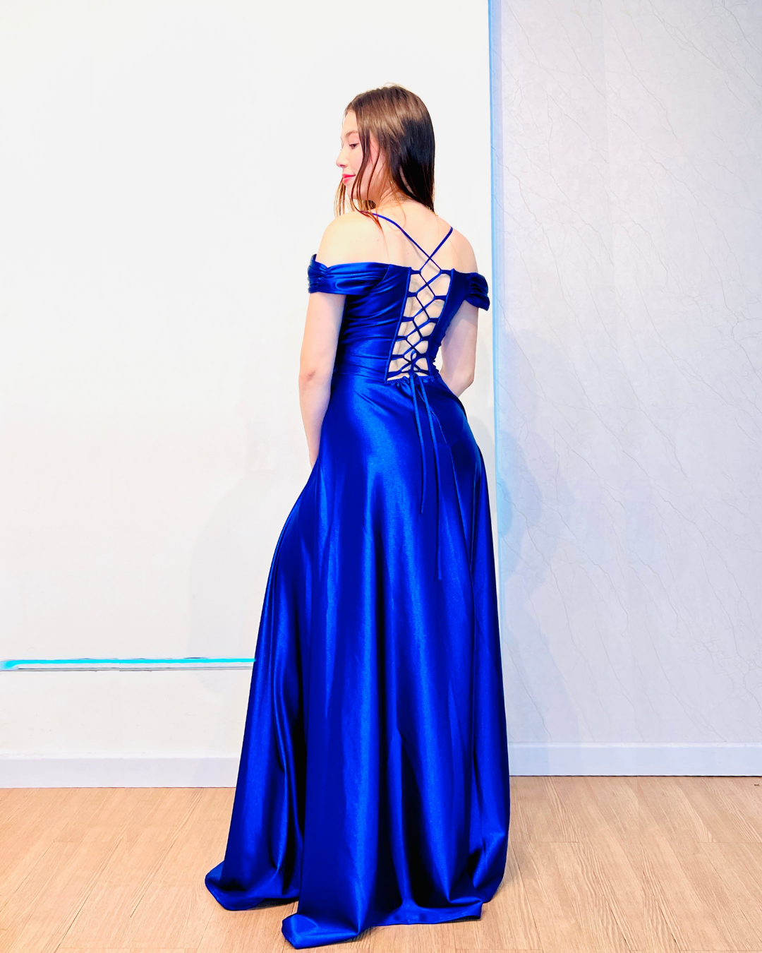 Vestido Luisa Azul Rey
