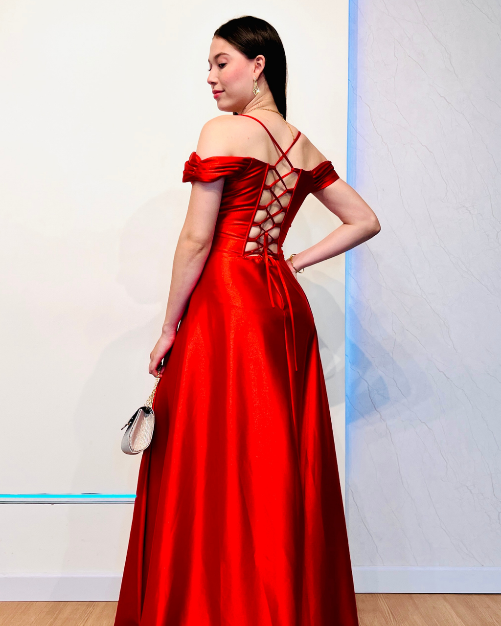 Vestido Luisa Rojo