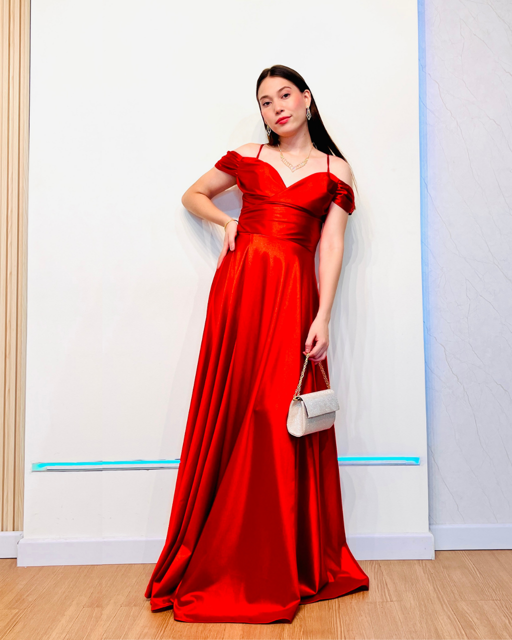Vestido Luisa Rojo